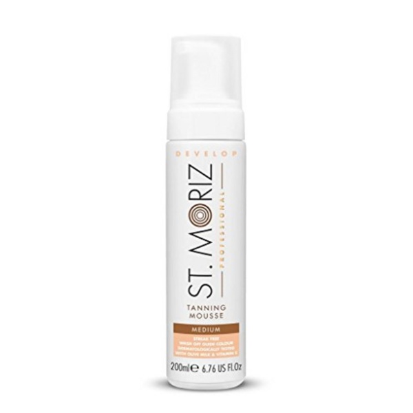 St. Moriz, Instant Self-Tanning Mousse, Bronzing, Self-Tanning Mousse, For Face, 200 ml