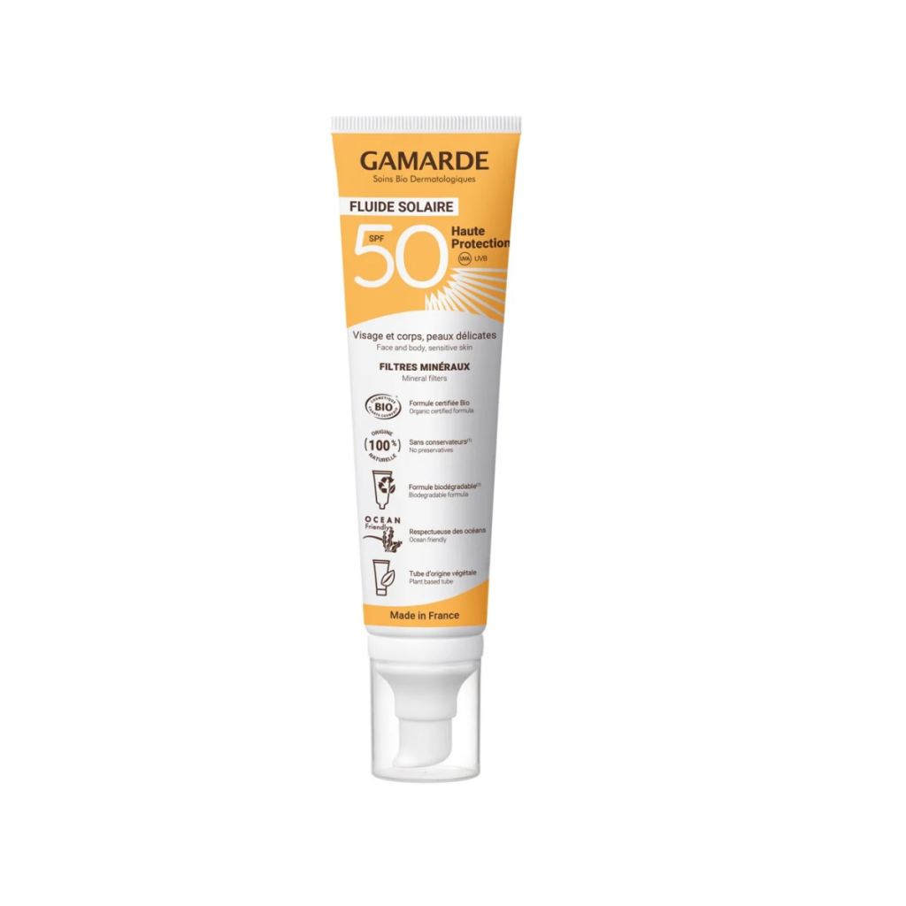 gamarde gamarde bio sun protection sunscreen cream for face body spf 50 100 ml 1761560277
