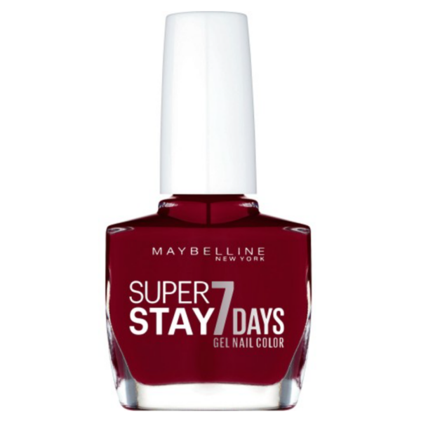 Maybelline, Forever Strong Super Stay 7 Days, Top Coat, Nail Polish, Nr. 265, Divine Wine, 10 ml