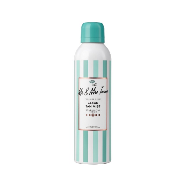 Mr & Mrs Tannie, Clear Tan Mist, Bronzing, Self-Tanning Spray, 200 ml