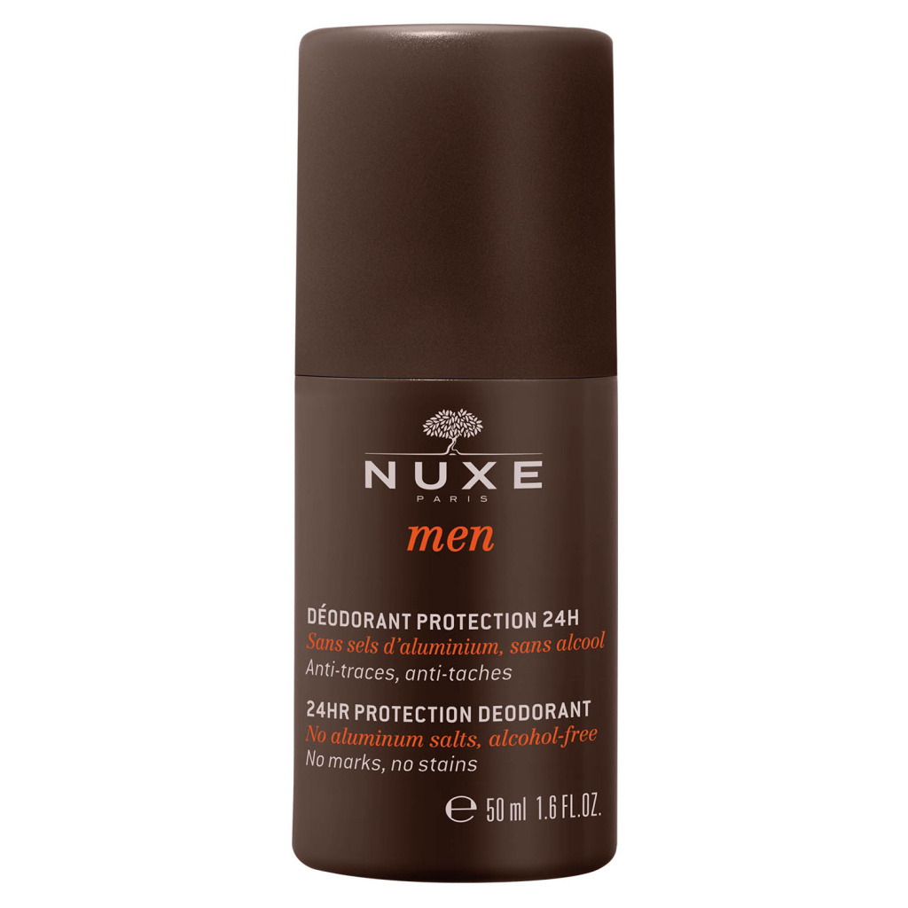 nuxe men 24h protection deodorant roll on for men 50 ml 1674456063