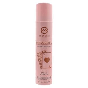 Oh My Glam, Influscent Take A Chance, Body Spray, White Musk, 100 ml