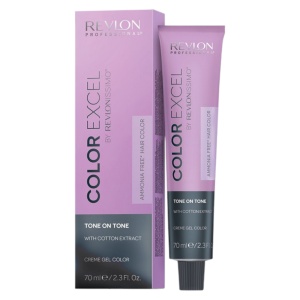 Revlon, Color Excel, Demi-Permanent Hair Dye, 5.46 Light Copper Red Brown, 70 ml