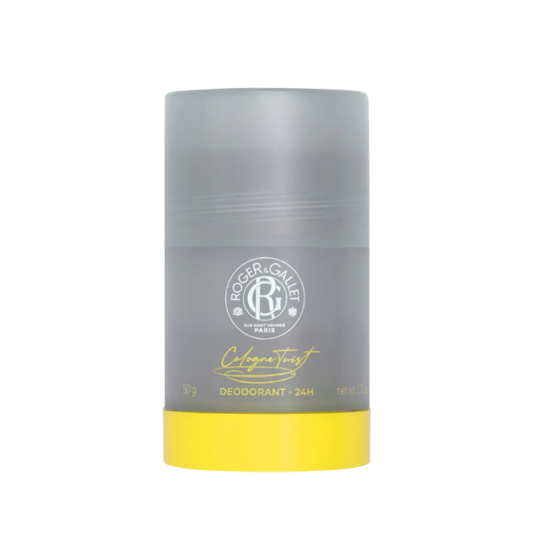Roger & Gallet, Cologne Twist, 24h Protection, Deodorant Stick, For Men, 50 g