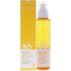 Clarins, Sun Care, Hydrating, Protecting, Dry Body Oil, SPF 30, 150 ml