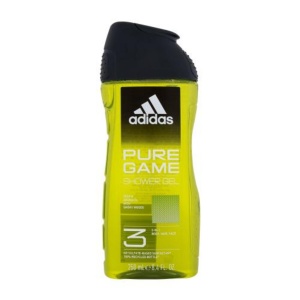Adidas, Pure Game, Cleansing, Shower Gel, For Body, Face & Hair, All Skin Types, 250 ml