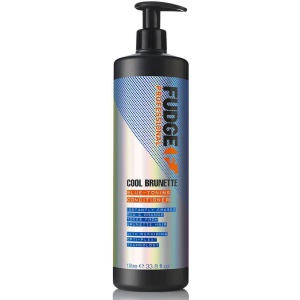 Fudge Professional, Cool Brunette, Hair Colour Conditioner, Neutralizing Orange Tones, 1000 ml