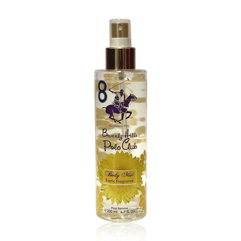 beverly hills polo club no 8 exotic fragrance body spray 200 ml 1735284693