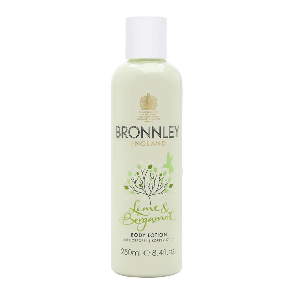 bronnley lime begamot moisturizing body lotion 250 ml 1718537599
