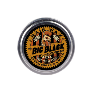 Cock Grease, Ultra Hard The Big Black XXXX, Hair Styling Pomade, For Definition & Texture, Strong Hold, 100 g