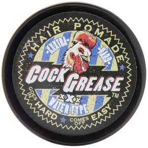 Cock Grease, Xxxtra Hard XXX, Hair Styling Pomade, Matte Finish, Extra Hold, 50 g