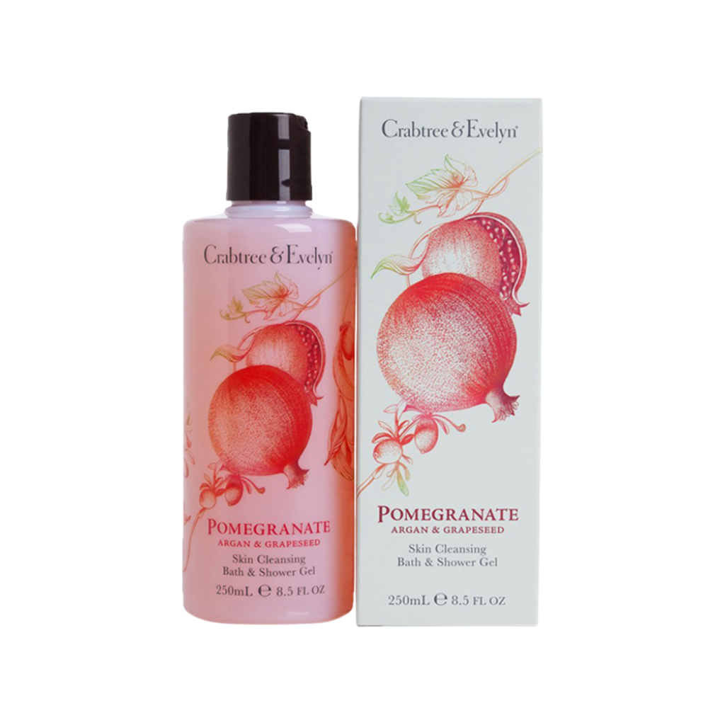 crabtree evelyn pomegranate argan grapeseed cleansing shower gel for all skin types 250 ml 1718196624