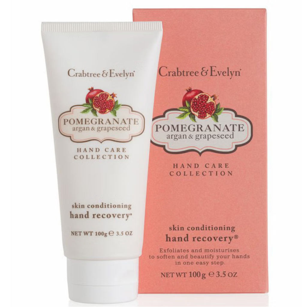 crabtree evelyn pomegranate argan grapeseed recovery hand cream 100 g 1718523047