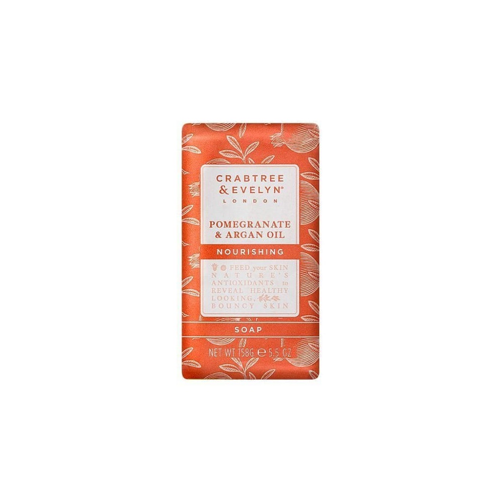 crabtree evelyn pomegranate argan oil nourishing soap bar 158 g 1718262859