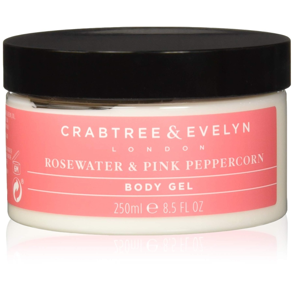 crabtree evelyn rosewater pink peppercorn hydrating body gel 250 ml 1718263947