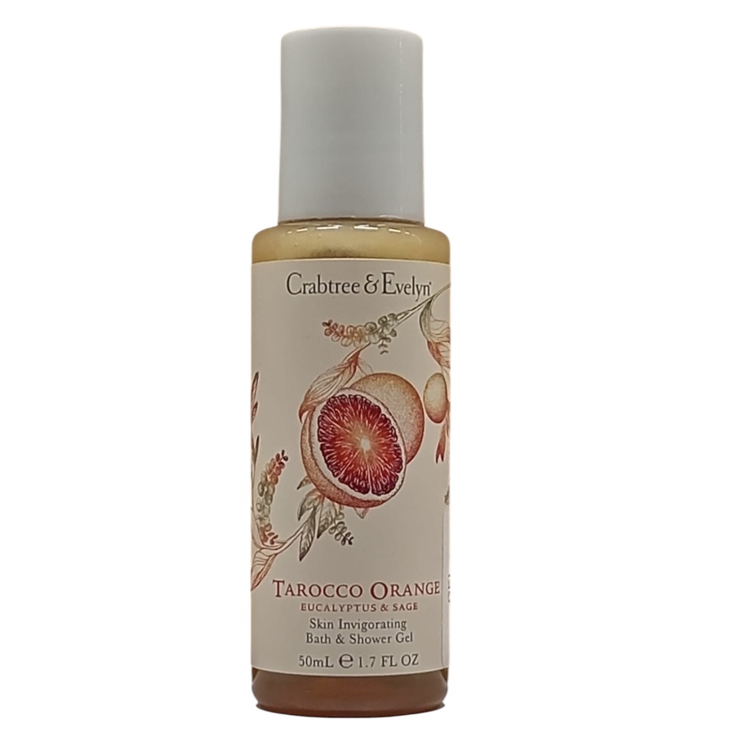 crabtree evelyn tarocco orange cleansing shower gel for all skin types 50 ml 1745302050