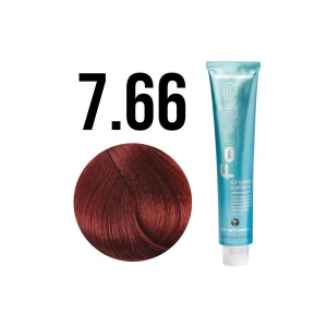 Fanola, Crema Colore, Permanent Hair Dye, 7.66 Blonde Intense Red, 100 ml