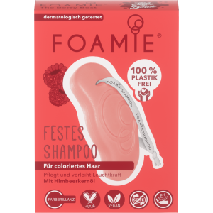 Foamie, The Berry Best, Hair Shampoo Bar, For Colour Protection, 80 g