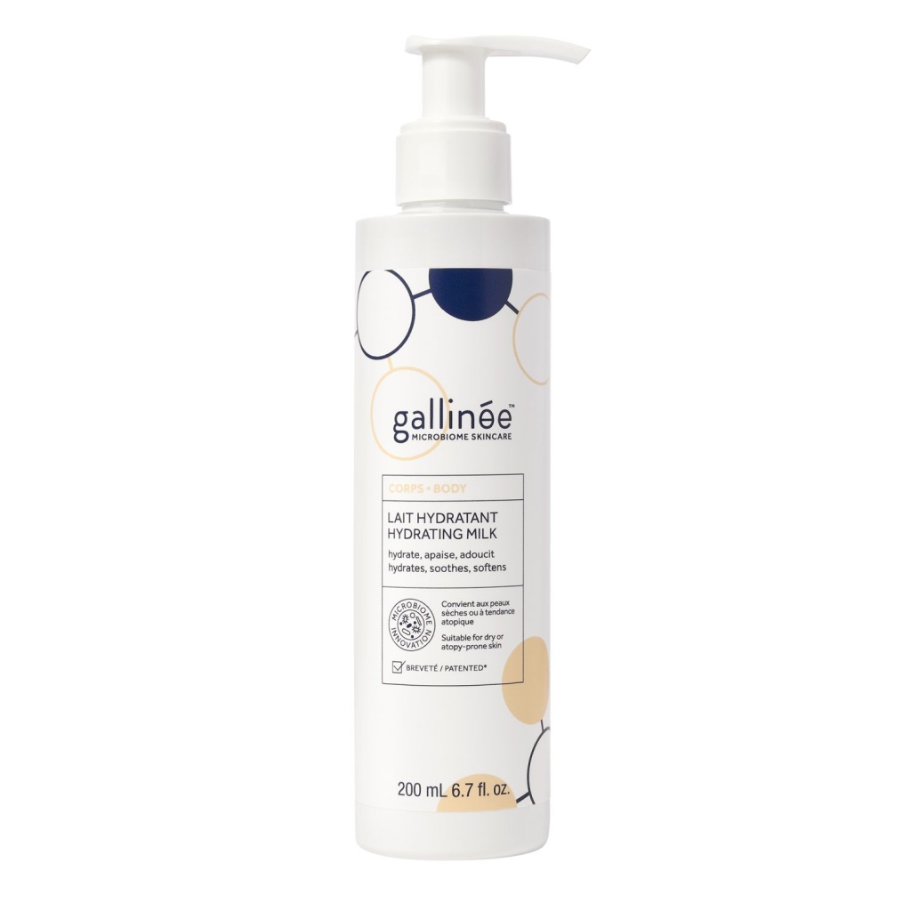 gallinee body care prebiotics probiotics postbiotics hydrating body milk 200 ml 1738578470