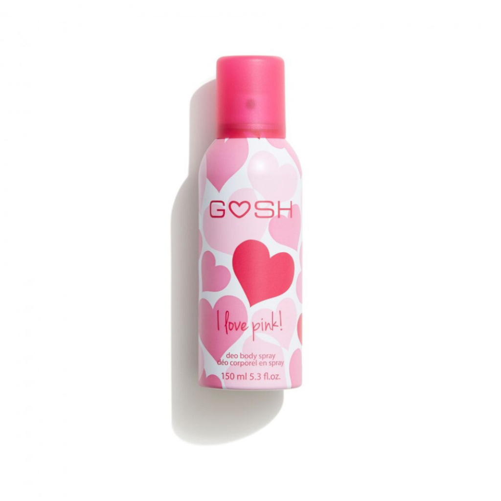 gosh i love pink deodorant spray for women 150 ml tester 1671179520