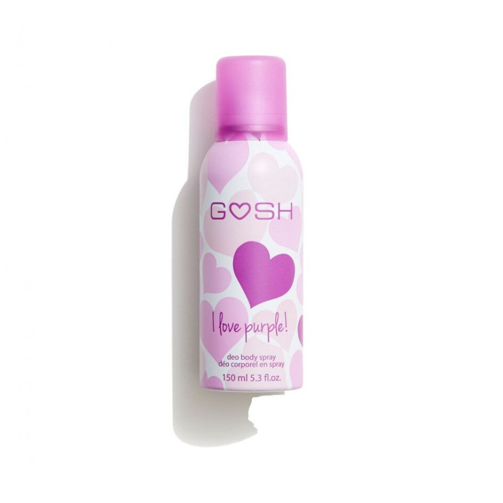 gosh i love purple deodorant spray for women 150 ml 1679396648