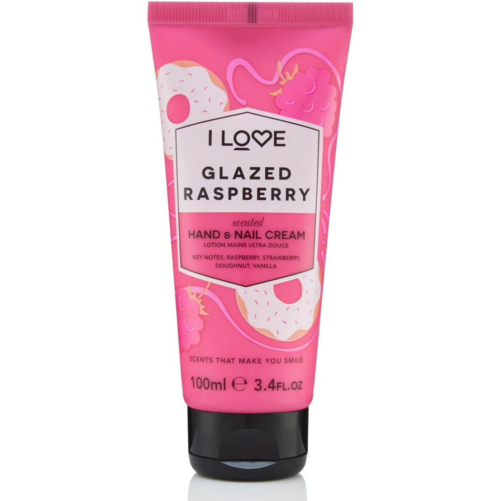 i love signature moisturizing glazed raspberry hand nail cream 100 ml 1673611199
