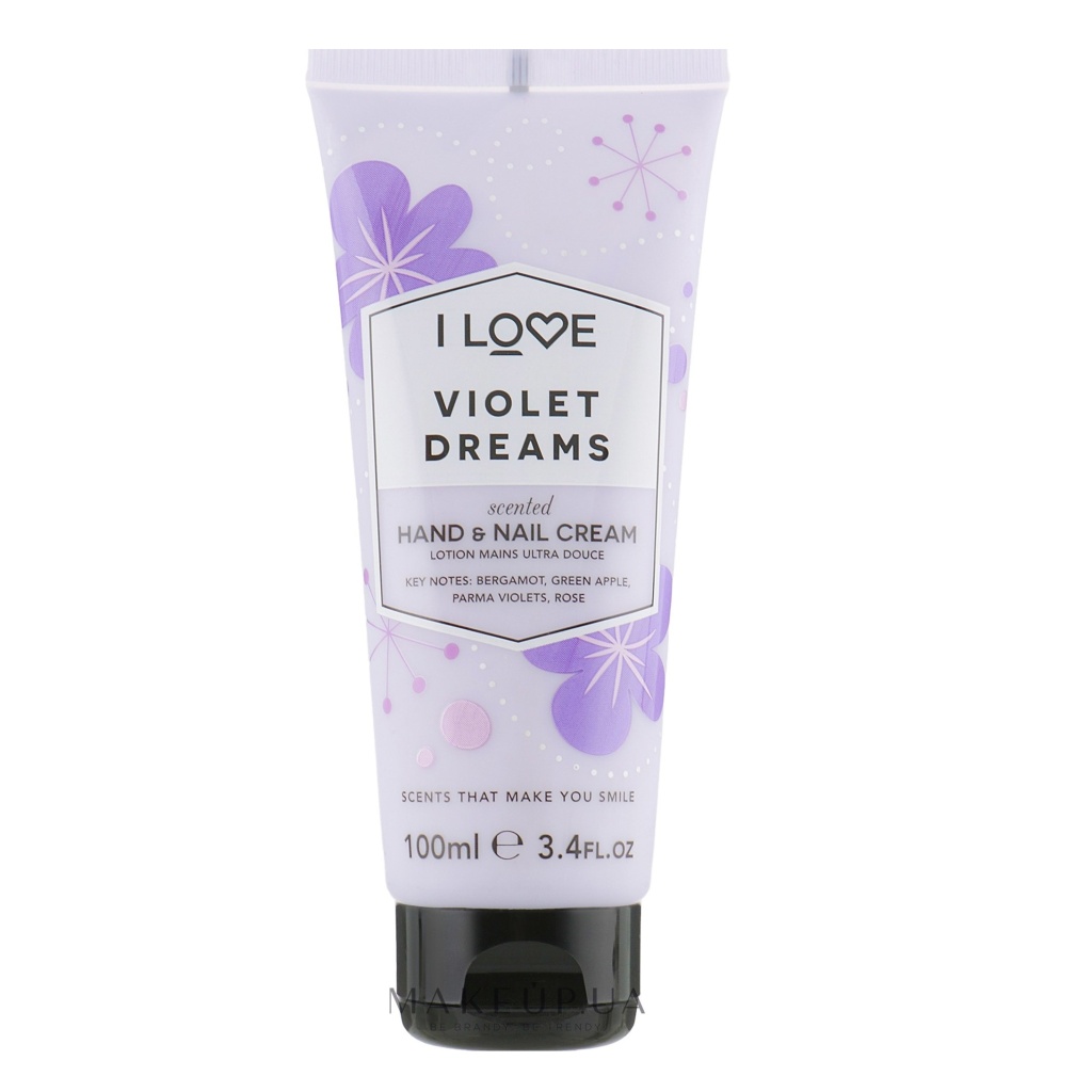 i love signature moisturizing violet dreams hand nail cream 100 ml 1673610479