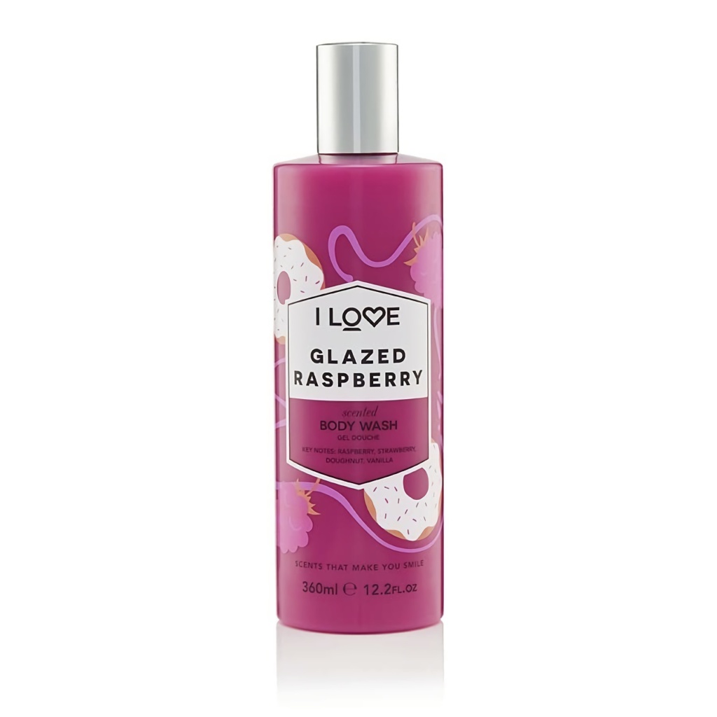 i love signature paraben free cleansing glazed raspberry body wash 360 ml 1673537121