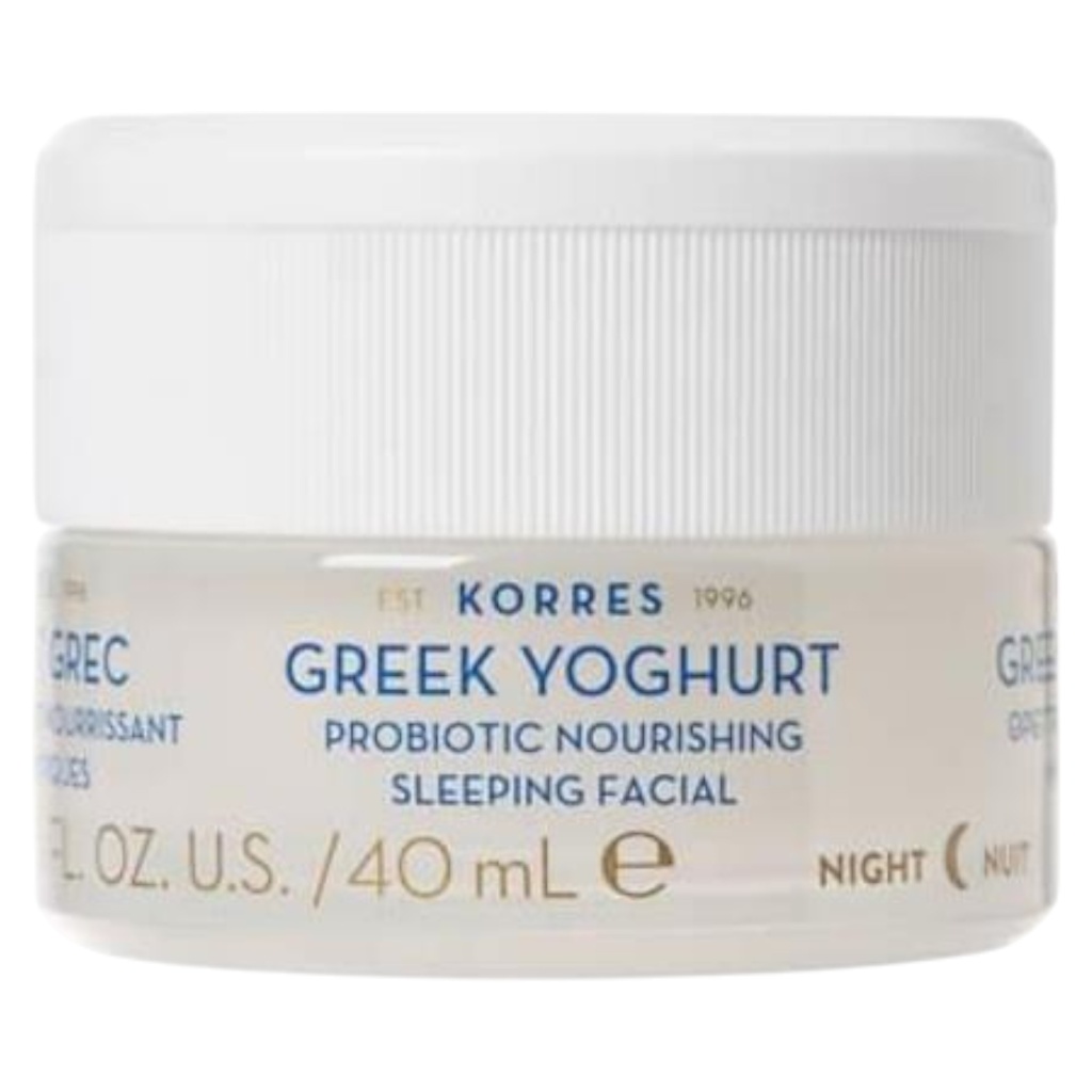 korres greek yoghurt nourishing body cream for face at night 40 ml 1760082860