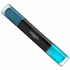 L'Oreal Paris, Infallible, Nail Polish 2-In-1, 007, Ocean Infinit, 2 x, 5 ml