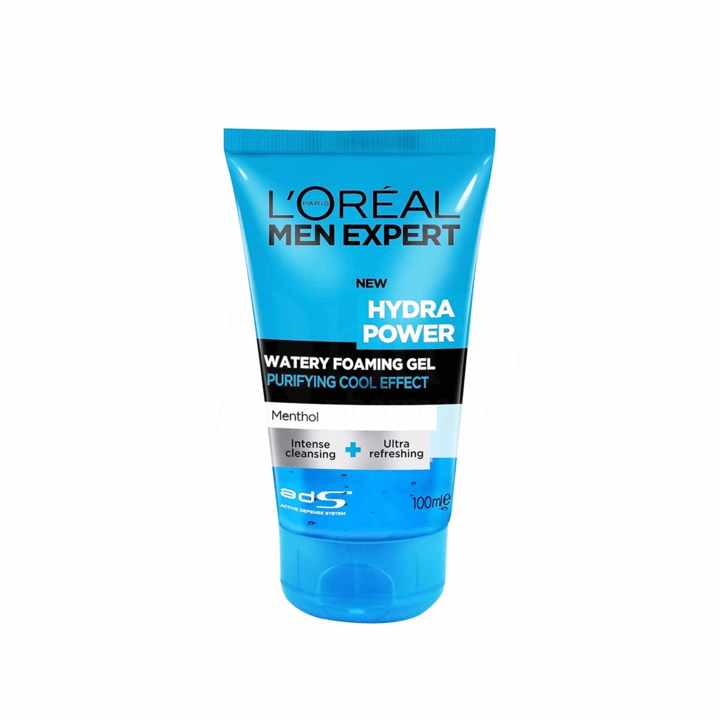 l oreal paris men expert hydra power menthol cleansing and hydrating gel for face 100 ml 1679900109