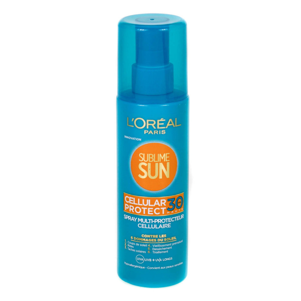 l oreal paris sublime sun cellular protect uv protection sunscreen spray spf 30 200 ml 1748420672