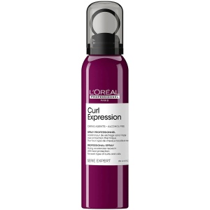 L'Oreal Professionnel, Serie Expert Curl Expression, Caring Agents/Alcohol Free, Hair Spray, Heat Protection, 150 ml
