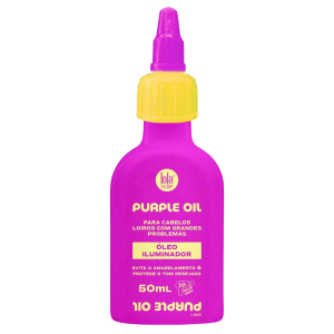 Lola Cosmetics, Purple, Hair Oil Treatment, Counteracts Yellow Or Orange Tones, 50 ml