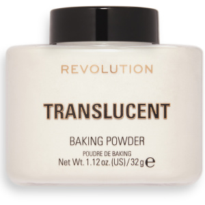 Makeup Revolution, Baking Powder, Mattifying, Loose Setting Powder, Translucent, 32 g