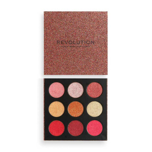 Makeup Revolution, Euphoric Foil Palette, Eyeshadow Palette, House Of Fun, 25 g