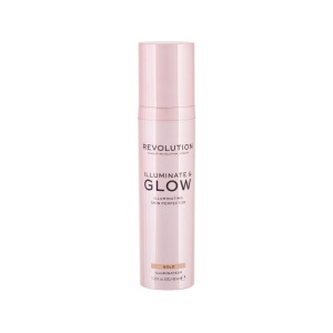 Makeup Revolution, Glow & lluminate, Liquid Highlighter, Gold, For Face, 40 ml