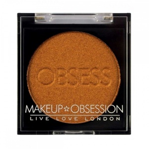 Makeup Revolution, Obsession, Eyeshadow Powder, E166, Gold Coast, 2 g