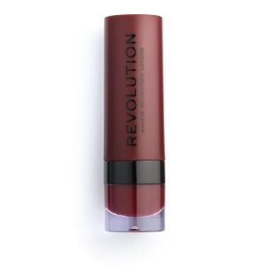 Makeup Revolution, REVOLUTION, Vegan, Matte, Cream Lipstick, 148, Plum, 3 g