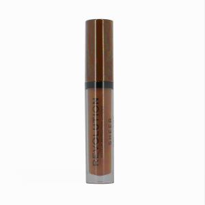 Makeup Revolution, Sheer Brillant, Vegan, Lip Gloss, 123, Brunch, 3.5 ml
