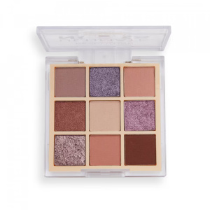 Makeup Revolution, Ultimate Nudes, Eyeshadow Palette, Light, 9 Shades, 8.1 g