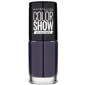 Maybelline, Color Show 60 Seconds, Nail Polish, Nr. 330, Manhattan Midnight, 7 ml