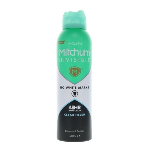 Mitchum, Invisible Clear Fresh, Hydrating 48H, Deodorant Spray, For Women, 200 ml