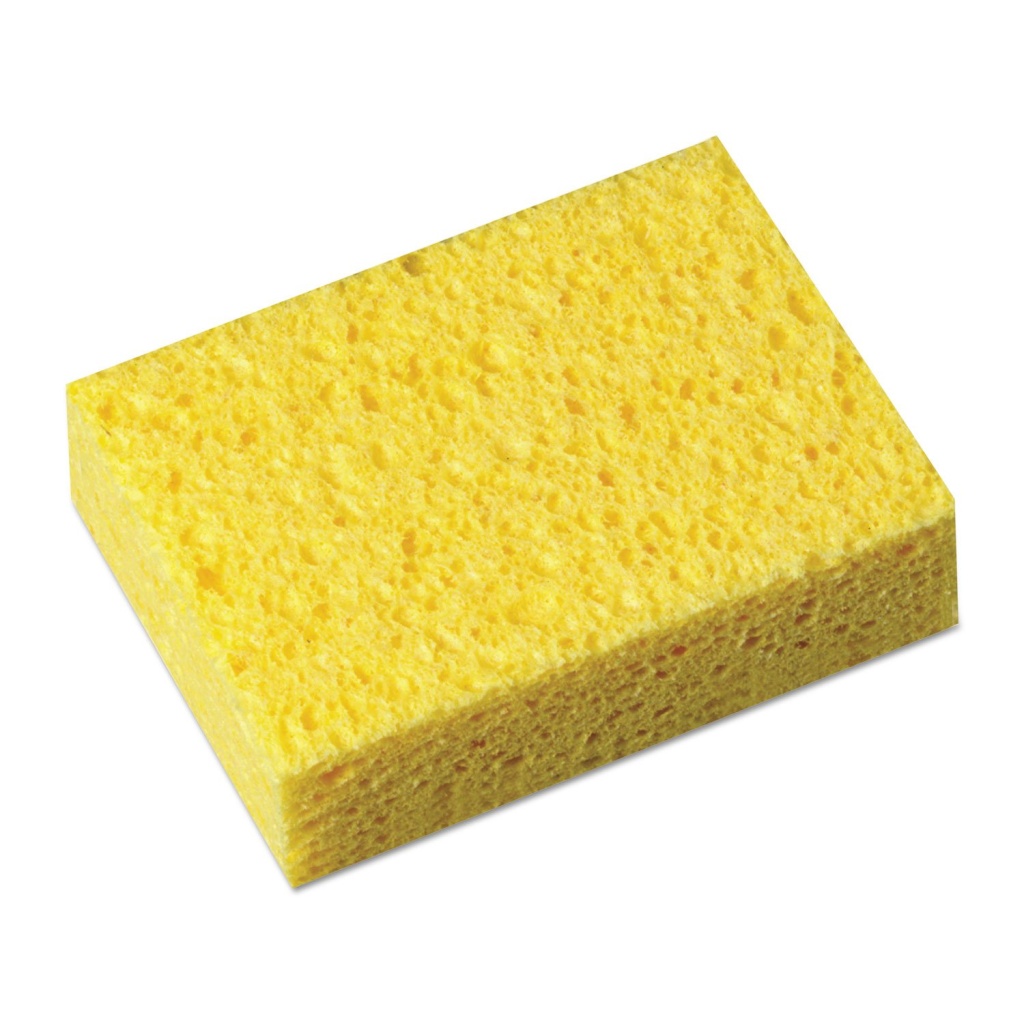 molton brown molton brown cleanse and scrub body sponge yellow 1678537540
