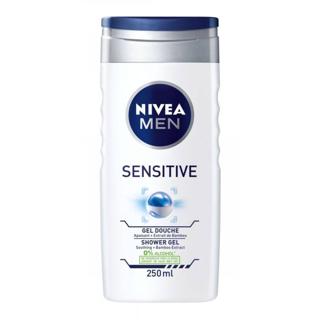 nivea sensitive alcohol free moisturizing shower gel 250 ml 1678623095