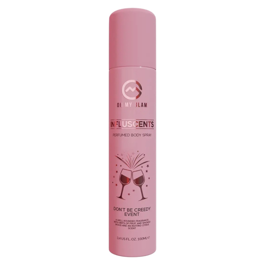 oh my glam influscents don t be creedy event body spray 100 ml 1760952272