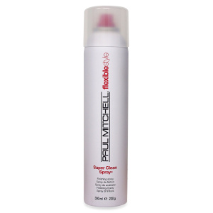 Paul Mitchell, Flexible Style Super Clean, Paraben-Free, Hair Spray, Finishing, Flexible Hold, 300 ml