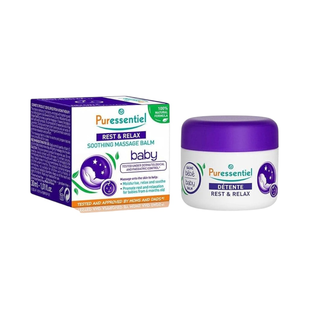 puressentiel baby rest relax essential oils soothing moisturizing body balm all over the body 30 ml 1748103046