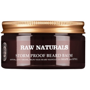 Raw Naturals, Storm Proof, 100% vegan, Beard Balm, Softening, 100 ml