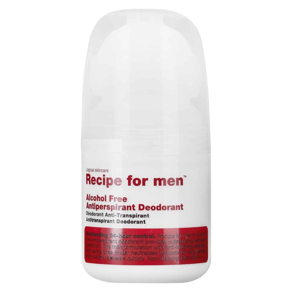 recipe for men antiperspirant deodorant anti irritation antiperspirant for men 60 ml 1761809672